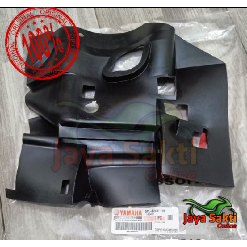 KARET PELINDUNG BLOK MESIN DEFLECTOR 1 MIO  KARBU SOUL KARBU FINO KARBU ASLI YAMAHA