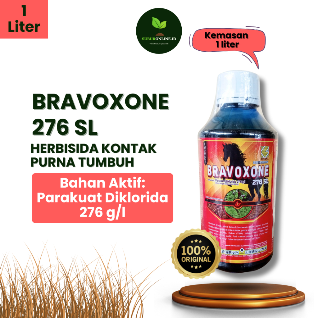 BRAVOXONE 276 SL Herbisida Kontak 1 Liter
