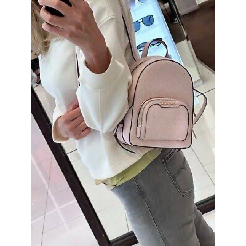 Tas Mini Backpack Michael Kors Pink