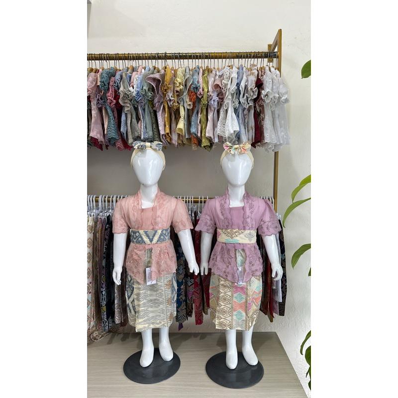 Kebaya Bordir Lakshita (Kebaya Only) Kebaya Katun Anak | EVSTORE BALI