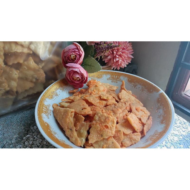 

keripik bawang Ar-Ridha (bumbu tabur balado) khas Banjarmasin
