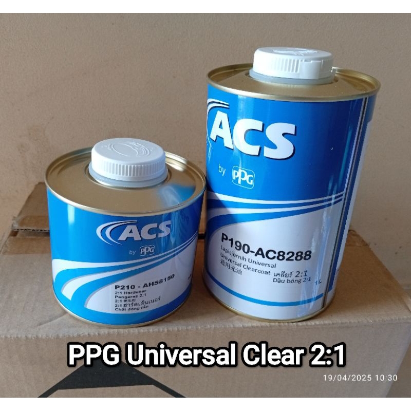 Clear/vernish ACS Universal 2:1 by PPG 1,5lt