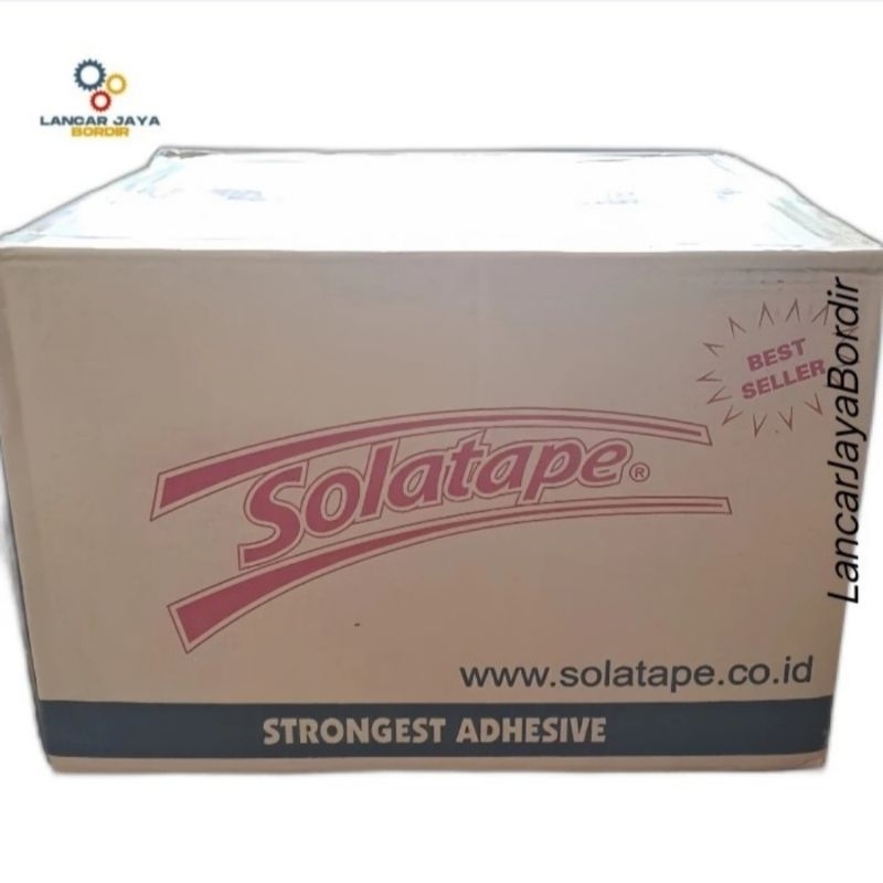 

Solatape Lakban Isolasi 45mm(2inch) x 90 yard ORI