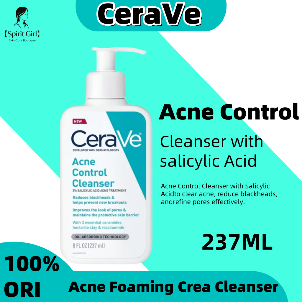 Cerave /Acne/Cerave Facial Wash /Cerave Salicylic Acid Cleanser /Cerave Cleanser /Cerave Acne Contro