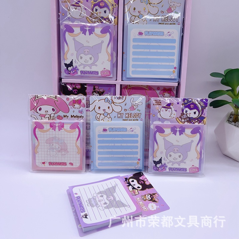 

STICKY NOTE PREMIUM MOTIF SANRIO / STIKER NOTE KUROMI MELODY CINNAMOROL