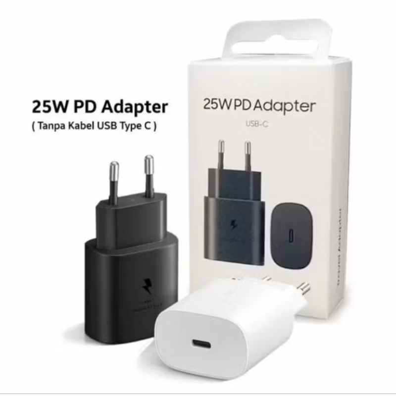 Adaptor Charger USB-C 25 Watt Samsung A52 Fastcharging 25W