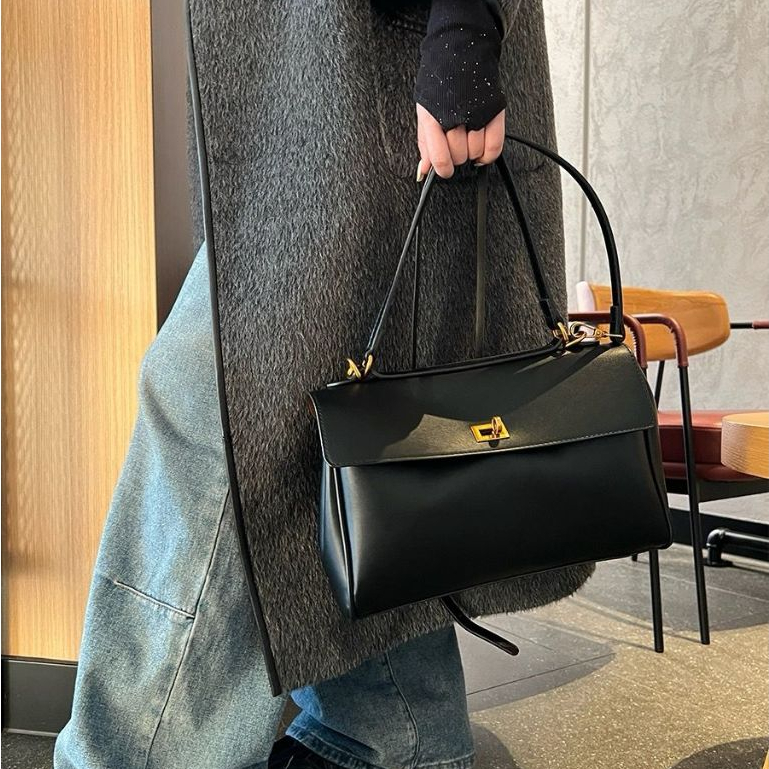 BAL-4355-M (35x8x24) Tas Selempang Bahu Bahan Kulit Sintetis Wanita Woman Fashion Bag