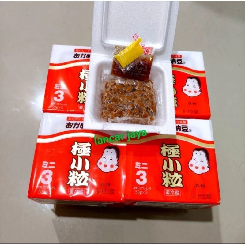 

natto tape kedelai jepang nato viral 1 pack isi 3 cup