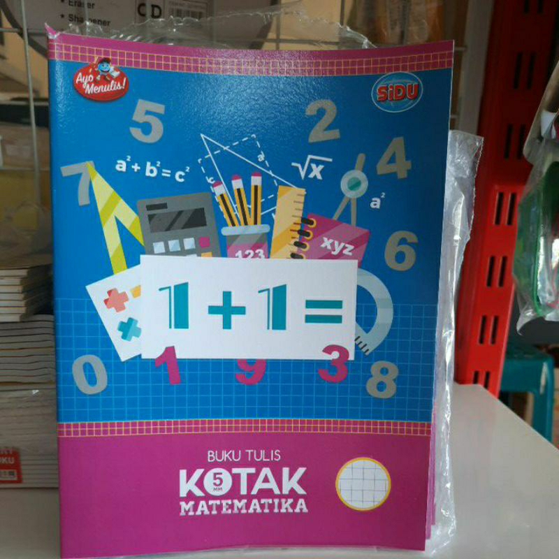 

Buku Kotak Matematika Sidu isi 38 lembar Ecer