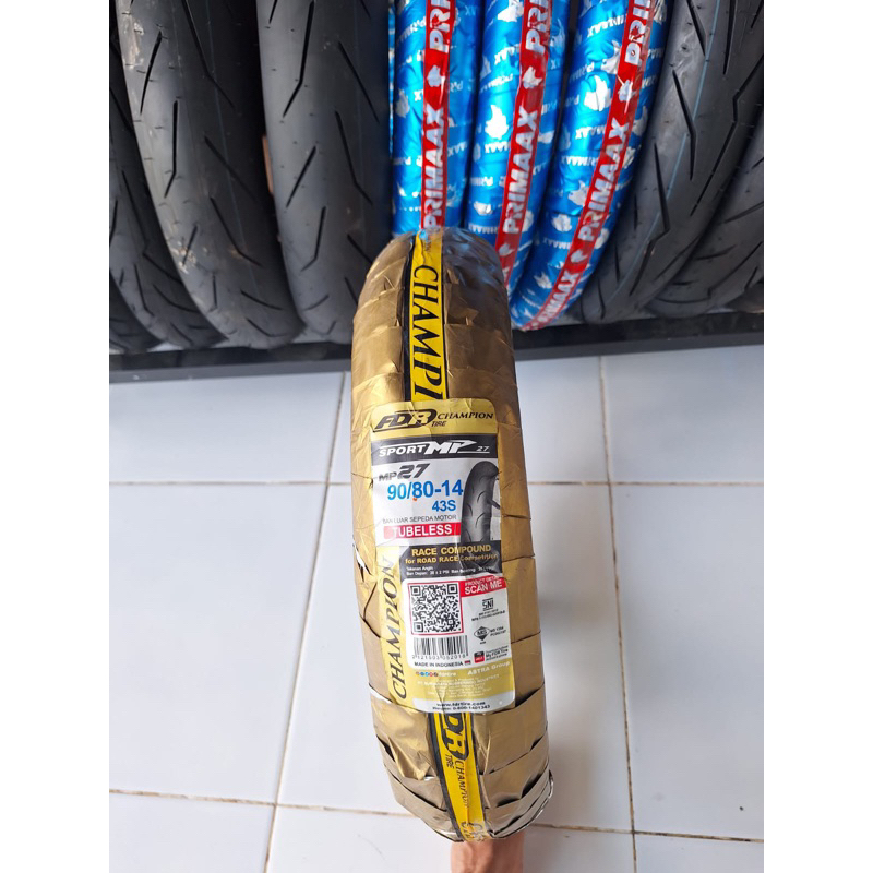 BAN FDR MP27 RING 14 UKURAN 90/80 ORIGINAL MURAH