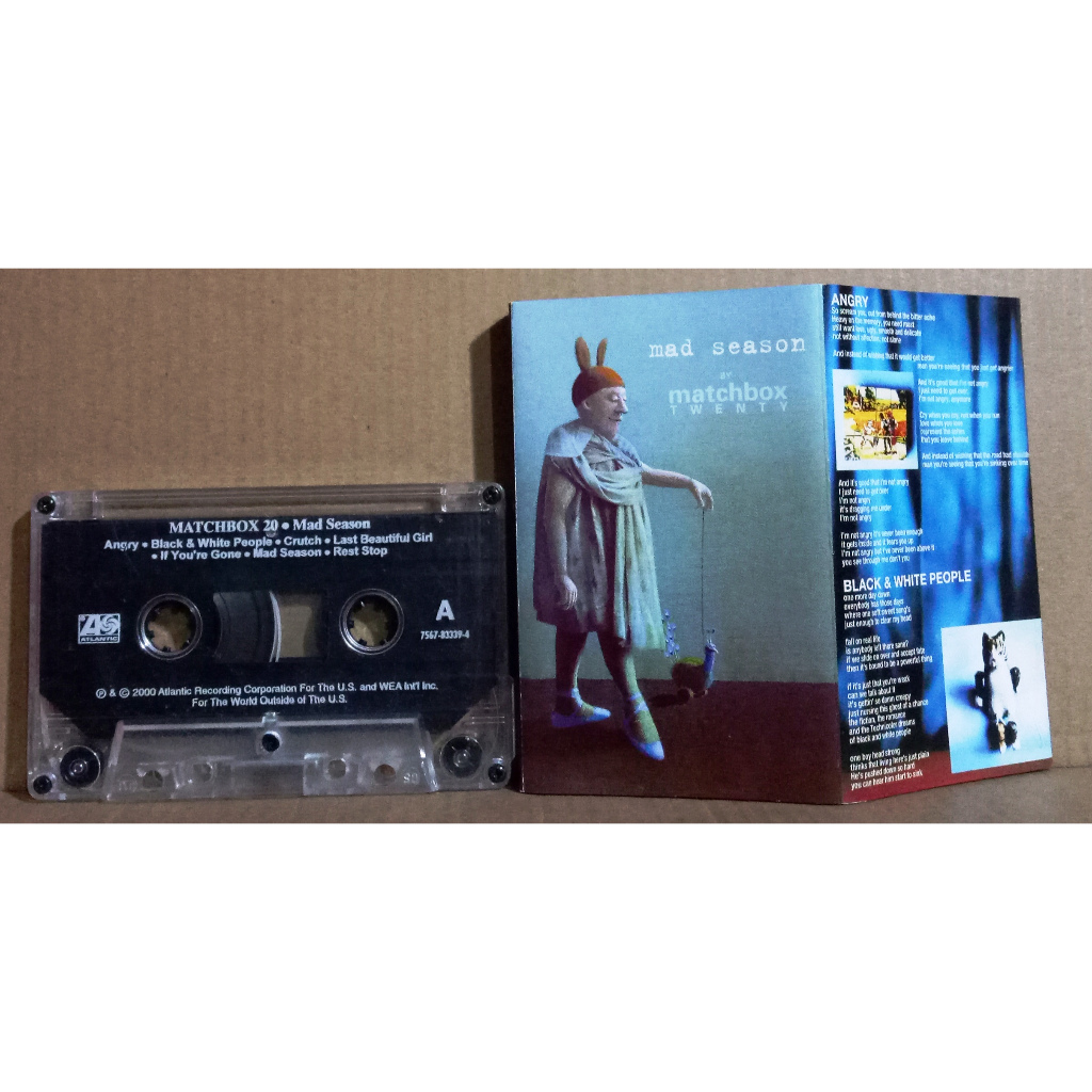 MATCHBOX TWENTY - MAD SEASON - Kaset