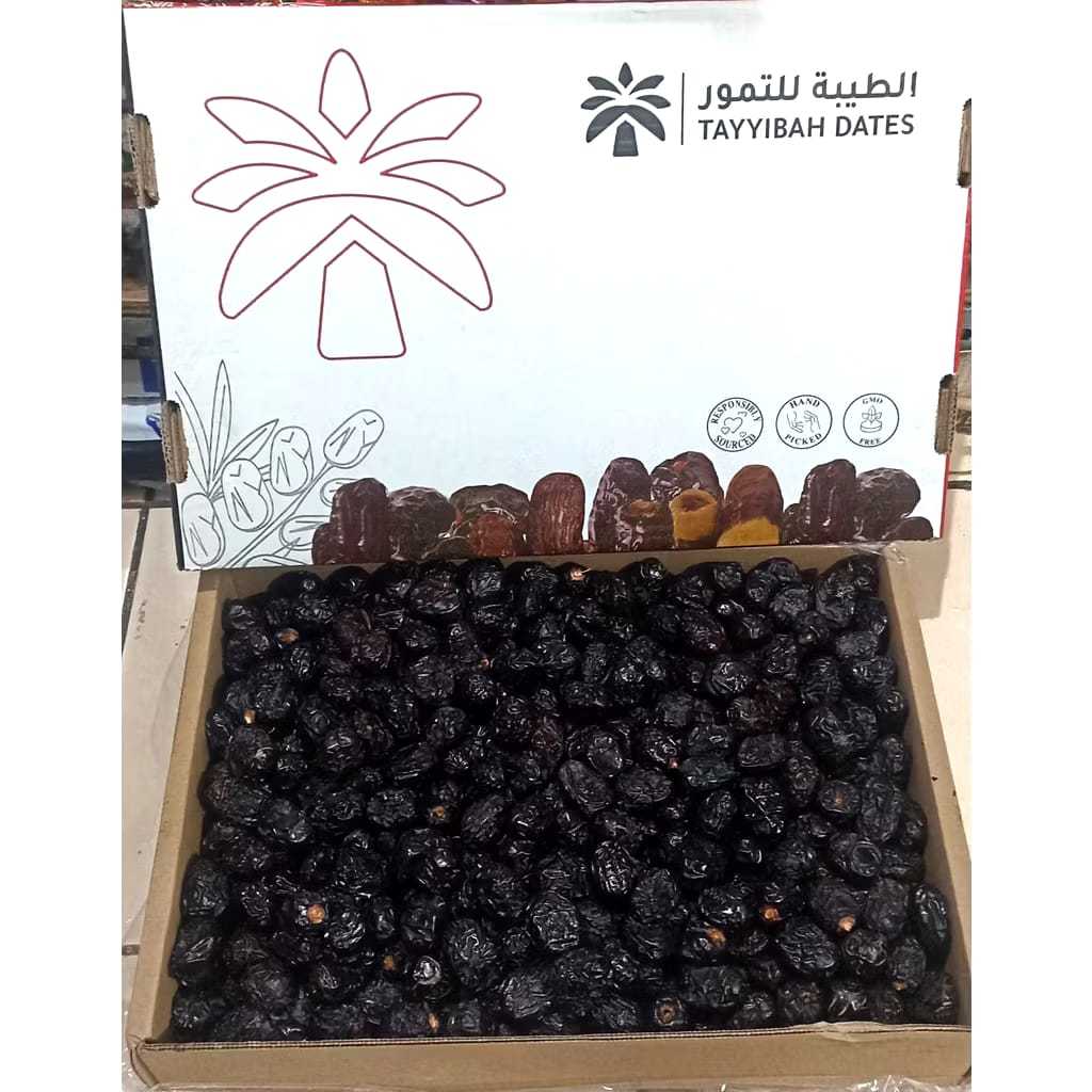 

KURMA AJWA 5kg TAYYIBAH / AJWA ORIGINAL/KURMA NABI/OLEH-OLEH UMROH