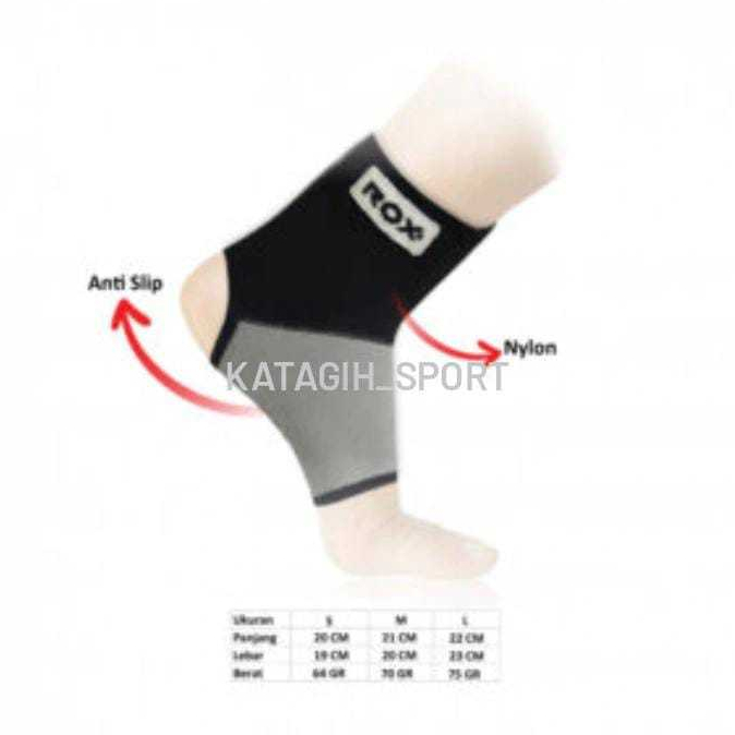 Ankle Support Pergelangan Kaki Rox RXQ-846 Original / Pelindung Ankle Kaki / Dekker Tumit