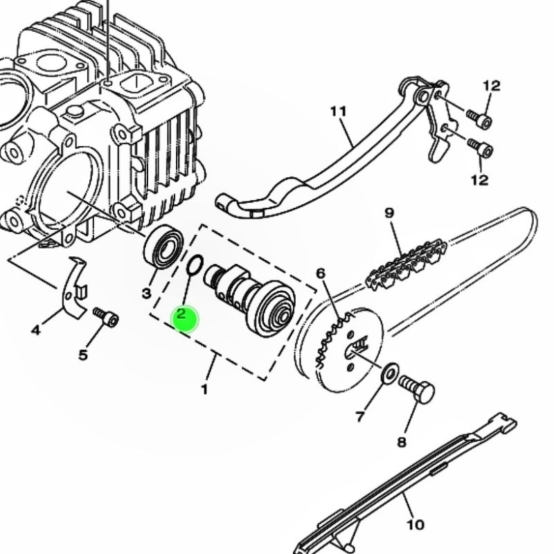 Oring Noken As jupiter z old - burhan vega r new Original YGP