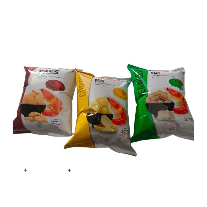 

Finna kerupuk udang shrimp crackers @ 40gr Varian Udang Rumput lautBarbeque