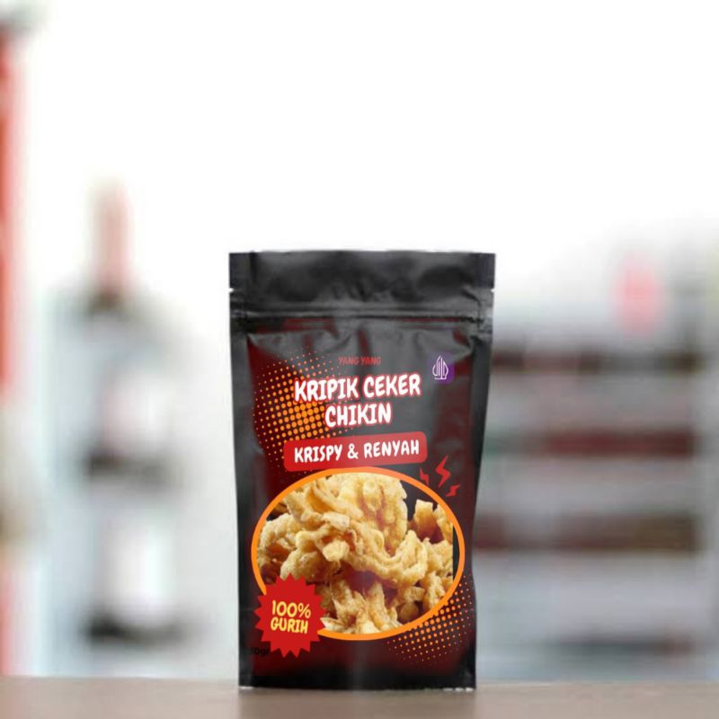 

kripik kulit ayam krispi