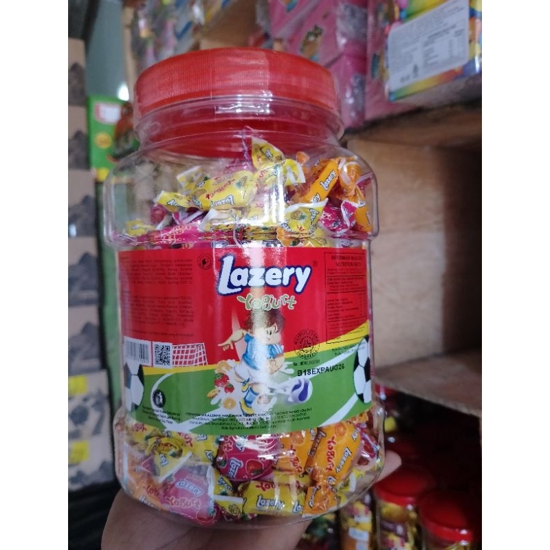 

PERMEN LAZERY POCONG TOPLES ISI 200 PCS