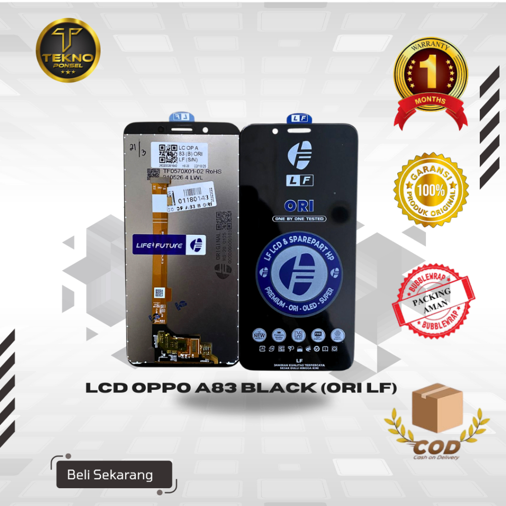 lcd oppo a83 black(ori lf)