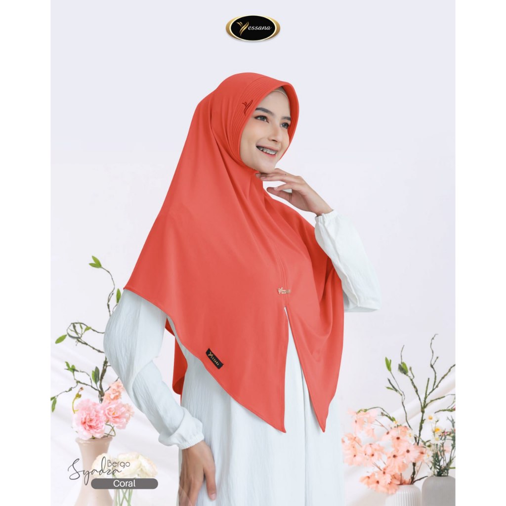 Bergo Syadza / Bergo Jumbo / Hijab Instan Yessana