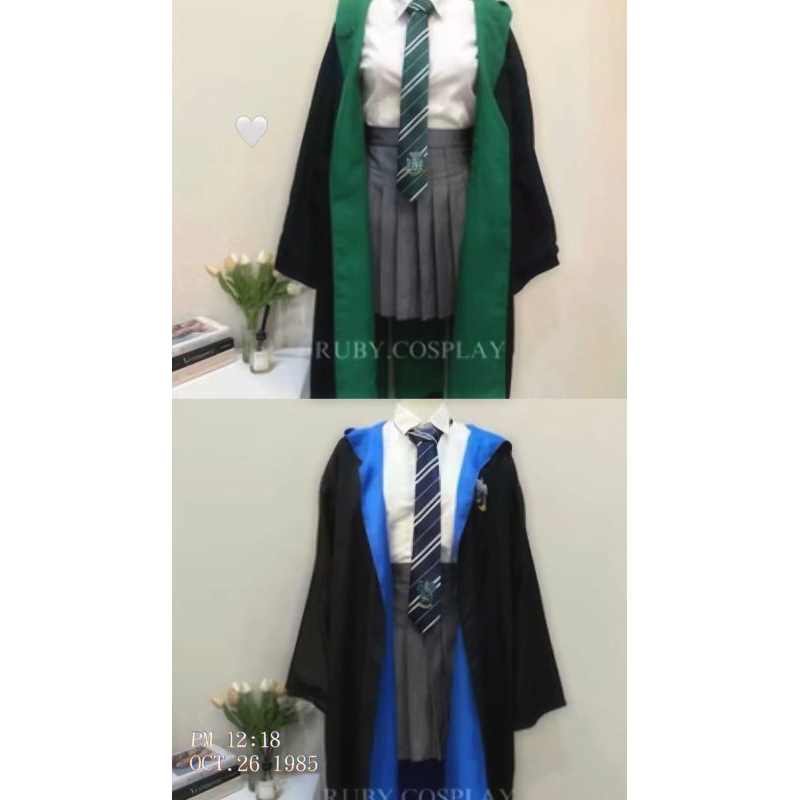 Preloved Kostum Jubah Harry Potter (incl. dasi)