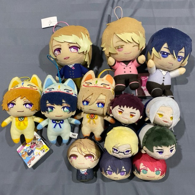 OFFICIAL PLUSHIE plush A3 Itaru Chigasaki Banri Settsu Masumi Usui Tenma Sumeragi Tsumugi Tsukioka O