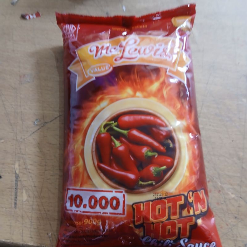 

Mc Lewis Saus Cabe Hot 'N Hot 900 gr