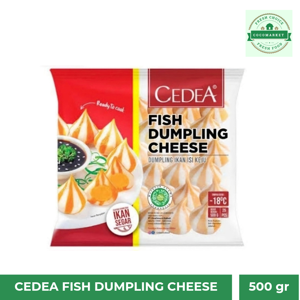 

CEDEA Fish Dumpling Cheese 500gr