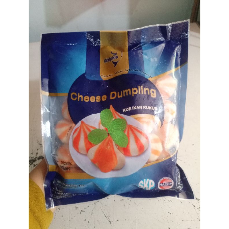 

Dumpling Cheese Gizi Plus 500 gram