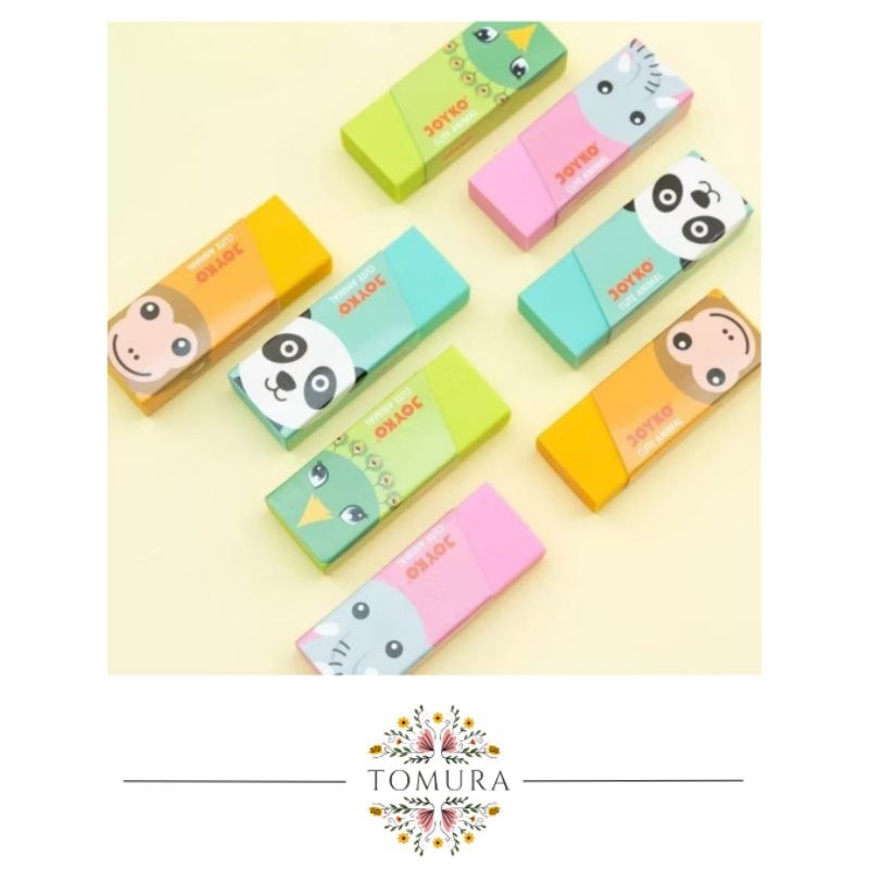 

Penghapus Joyko Animals Binatang Warna Warni Erase Fancy Lucu
