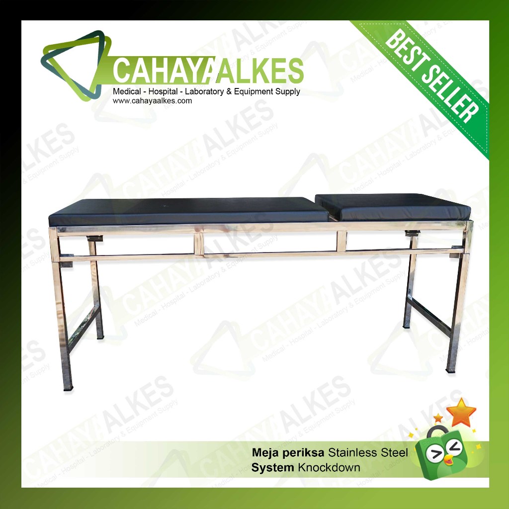 Meja Periksa Pasien Medis | Examination Table Stainless Steel