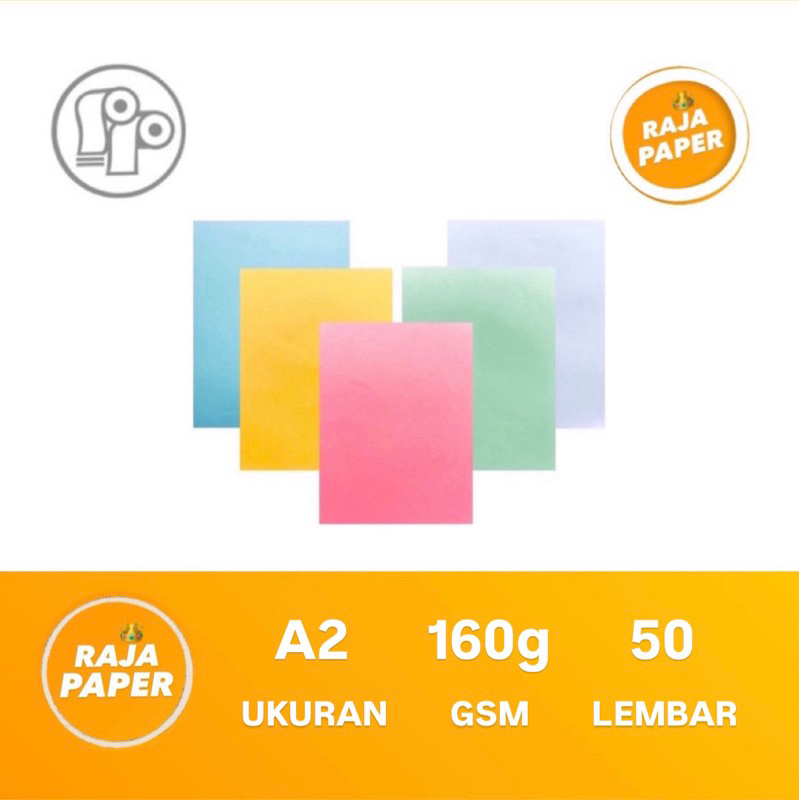 

Kertas Brief Card Ukuran A2 50 Lembar 160 Gsm Gr Gram By Parisindo ( 420 Mm x 594 Mm ) / ( 42 Cm x 59.4 Cm ) 50 Lbr 50 Pcs Kertas BC Kertas Manila