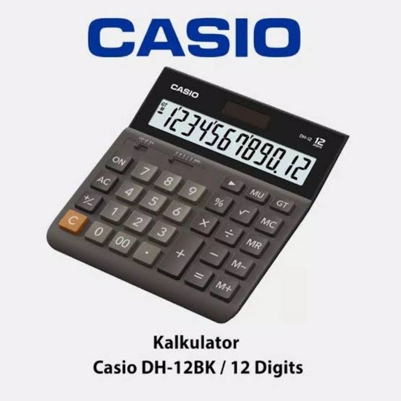 

Kalkulator CASIO DH-12 / 12 Digit