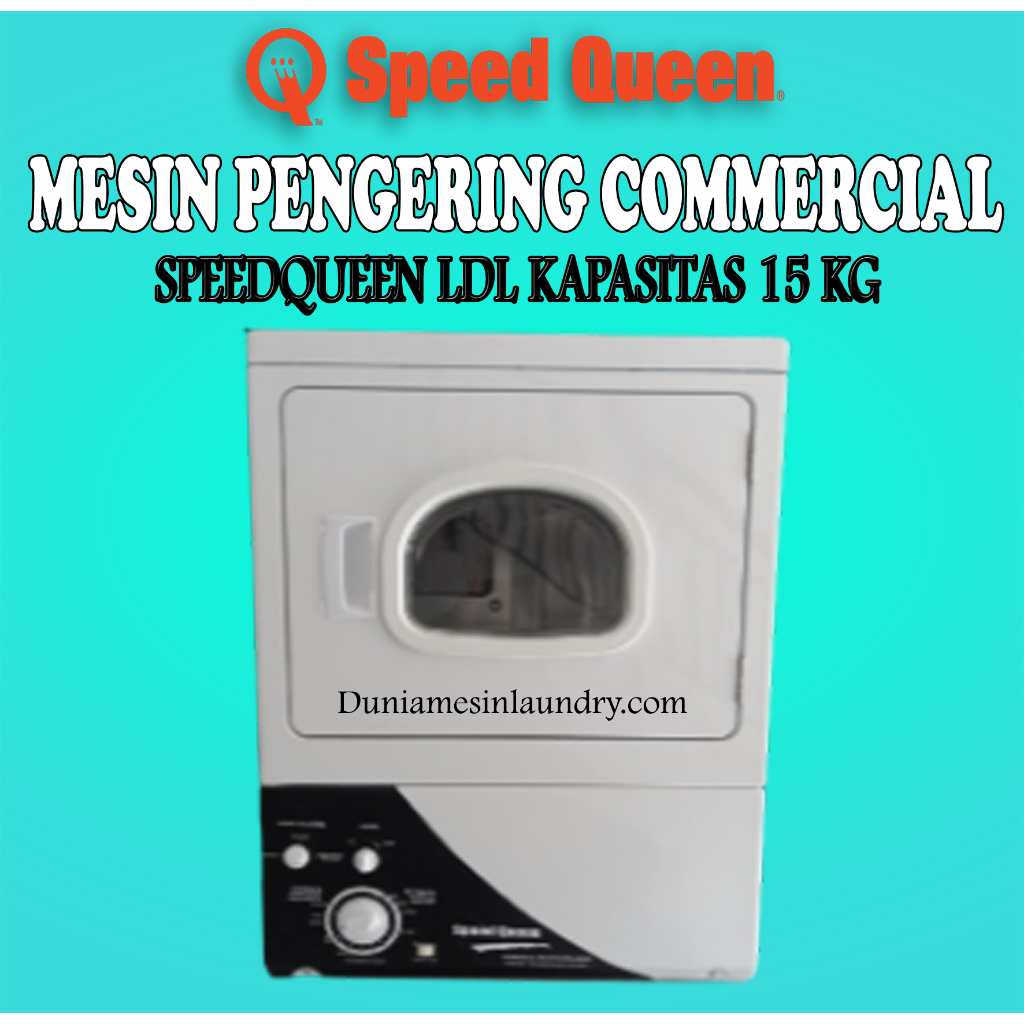 Jual Mesin Pengering Laundry Speedqueen Panel Bawah Kapasitas 15 Kg