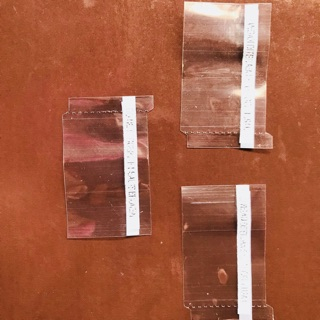 Plastik segel plastic 5,5 cm shrink film botol segel botol tutup aqua