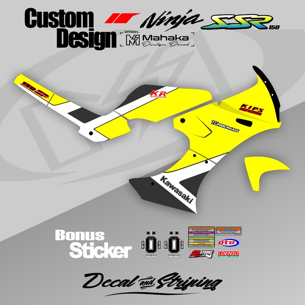 Striping Ninja SSR 150 Simple