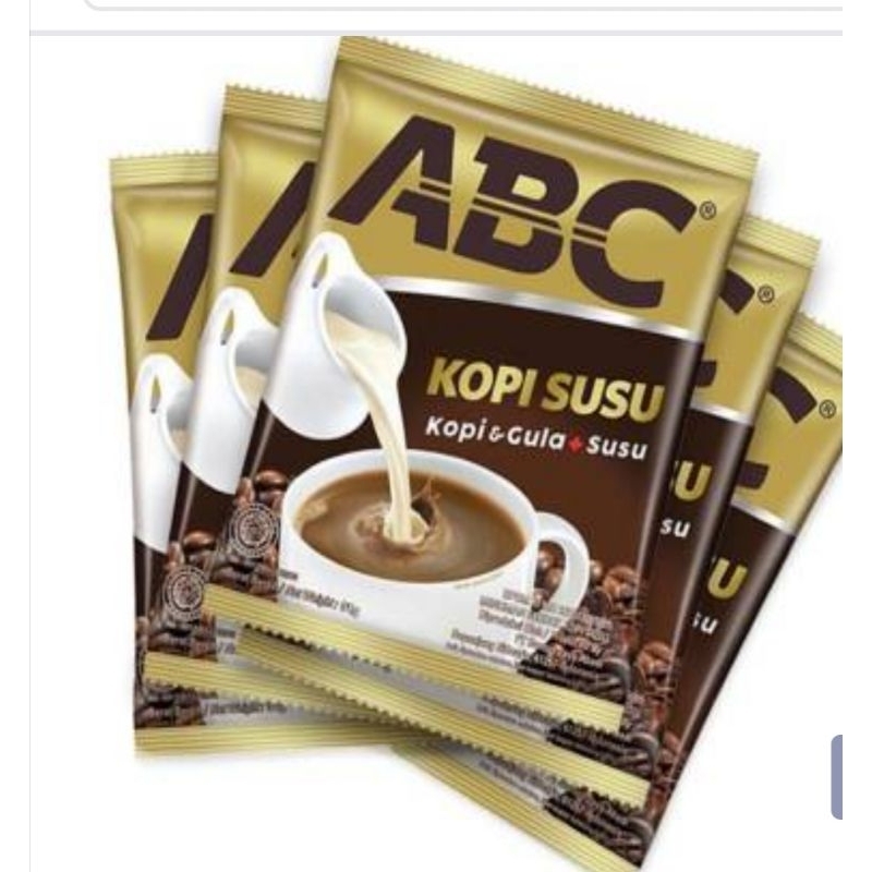 

Kopo ABC kopi Susu sachet Rencengan ( isi 10)