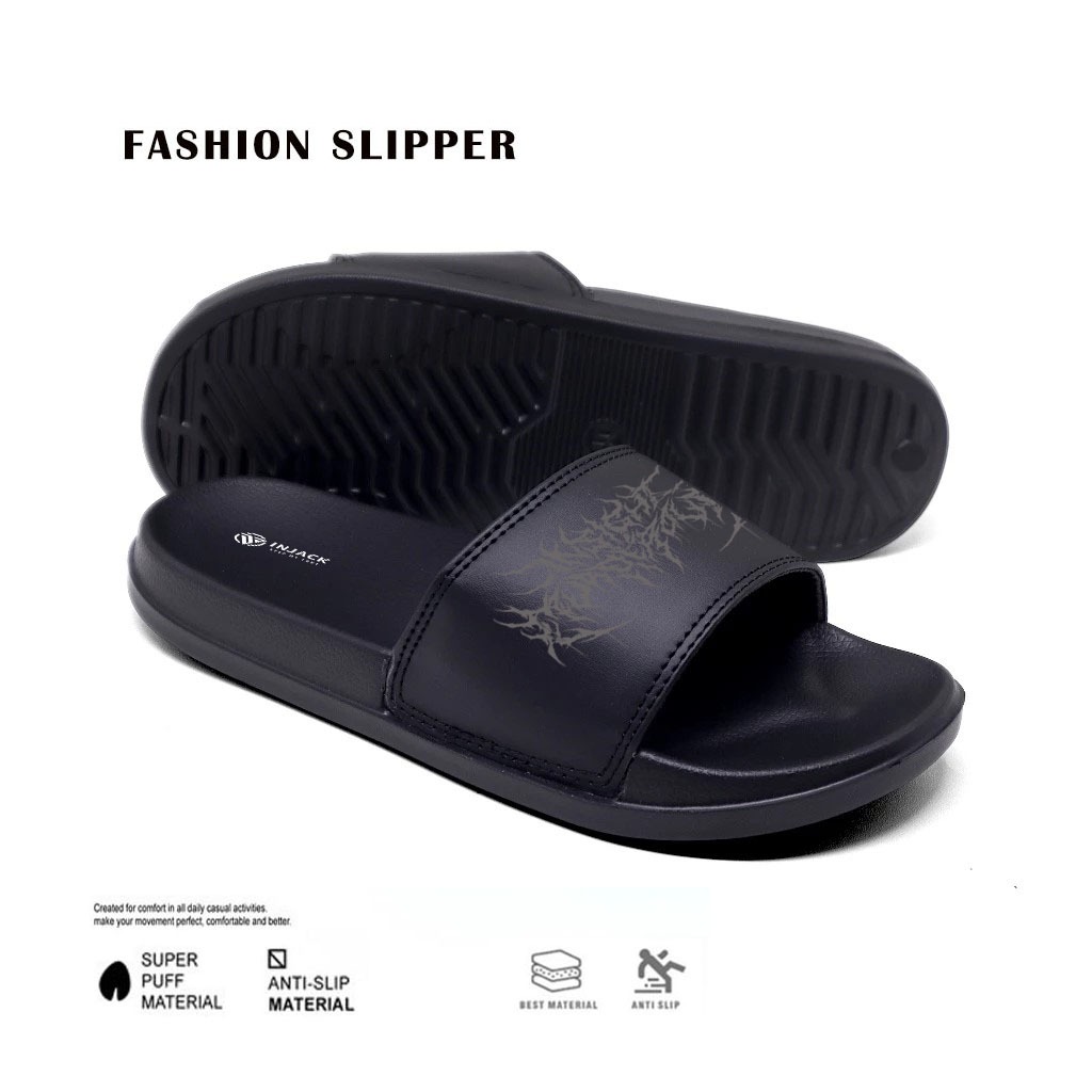 Sandal / Sendal Flat Karet Unisex Slop Selop Pria Sport NB Terbaru Termurah Murah Lebay Import / Ori