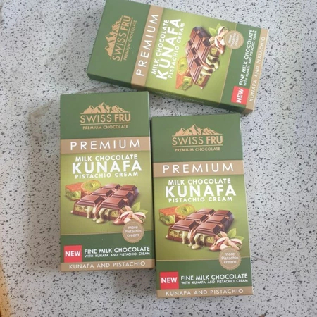 

PREMIUM MILK CHOCOLATE KUNAFA | COKLAT DUBAI| COKLAT MESIR