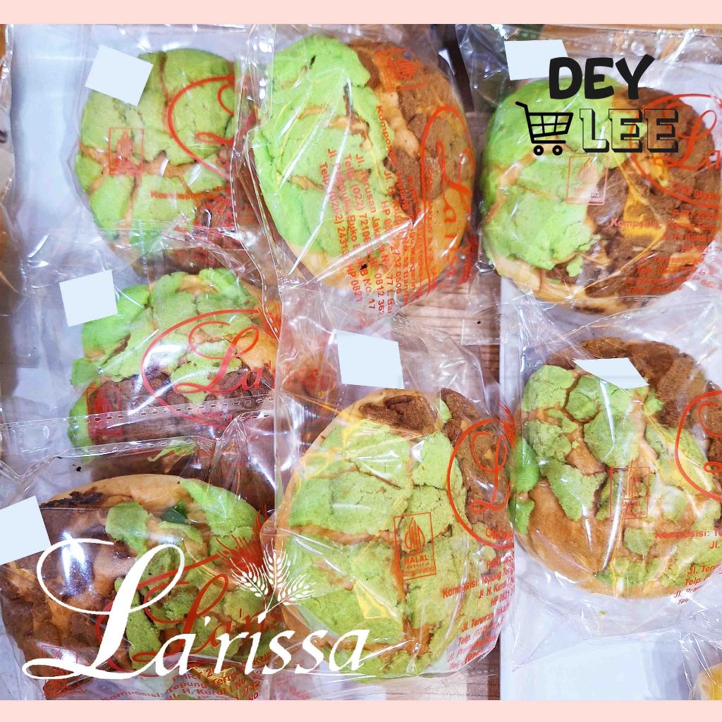 

LARISSA Roti Srikaya Coklat Satuan per 1 pc Bandung