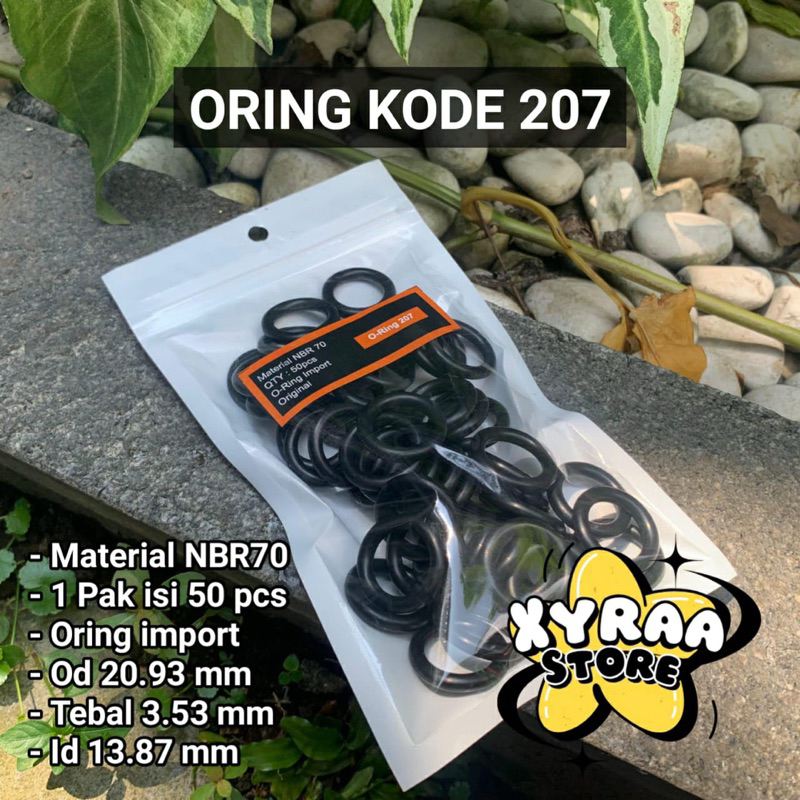 Seal oring NBR70 207 / Oring kode 207 / sil 207