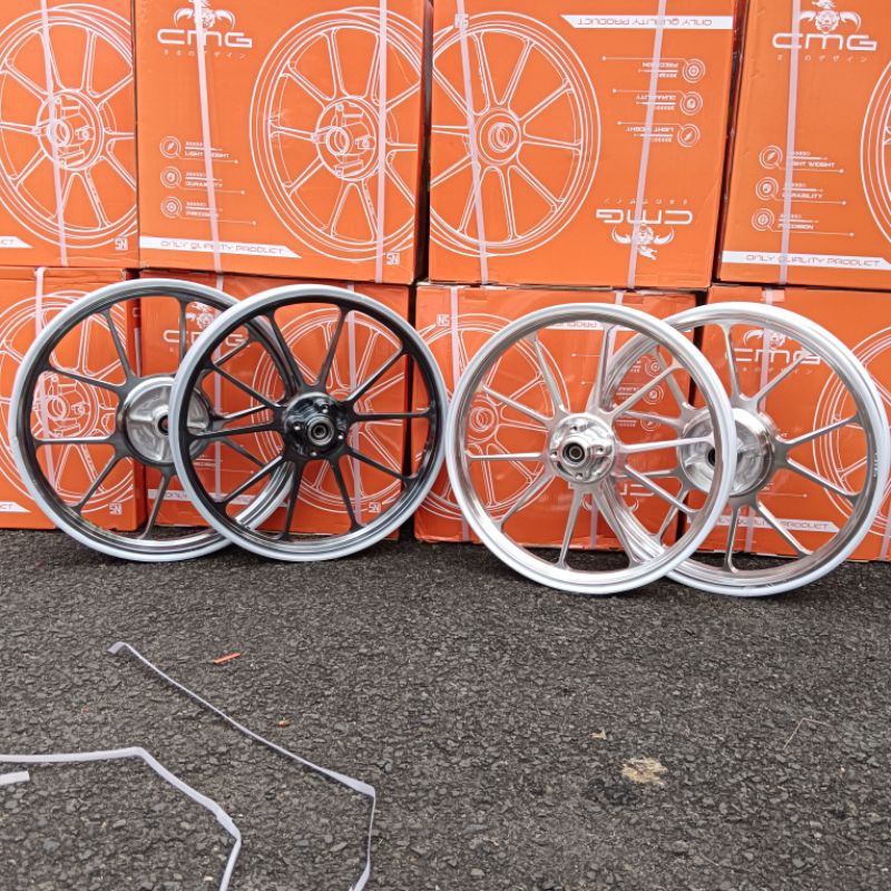VELG RACING RX KING PALANG 10 EXACT UKURAN 160/185-17