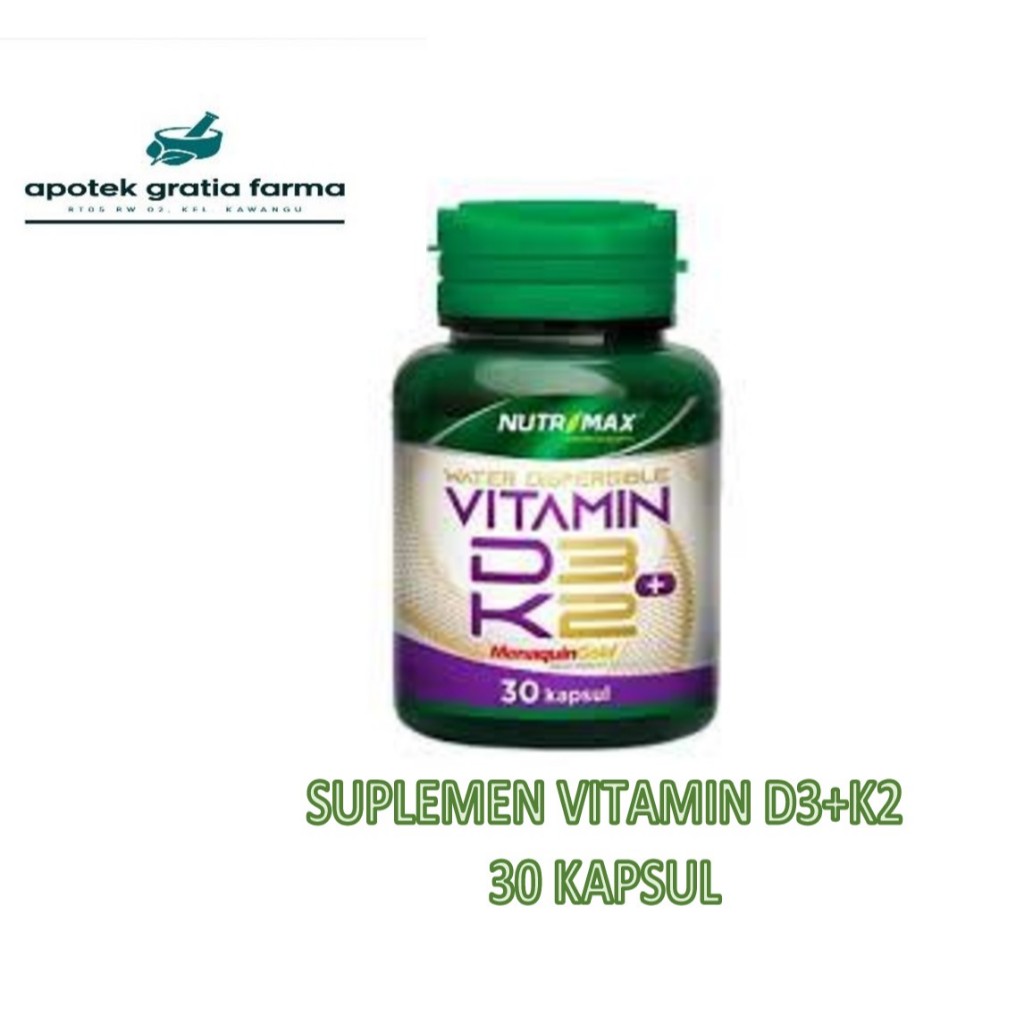 Suplemen Vitamin D3 + K2 Nutrimax