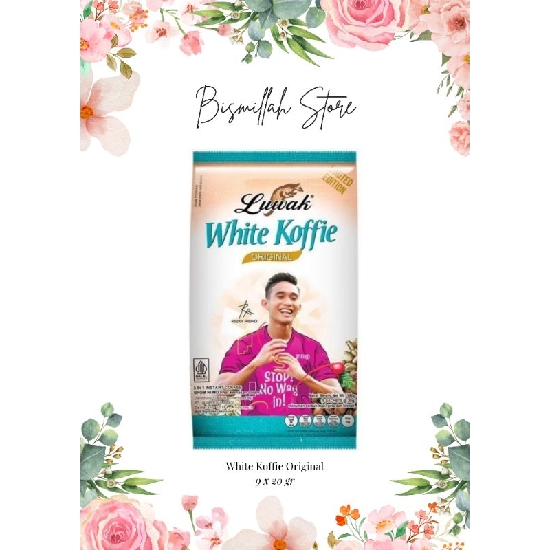 

Luwak White Koffie Original 9x20 gr