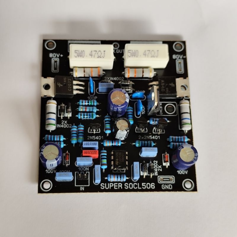 kit driver amplifier socl 506 karakter flat