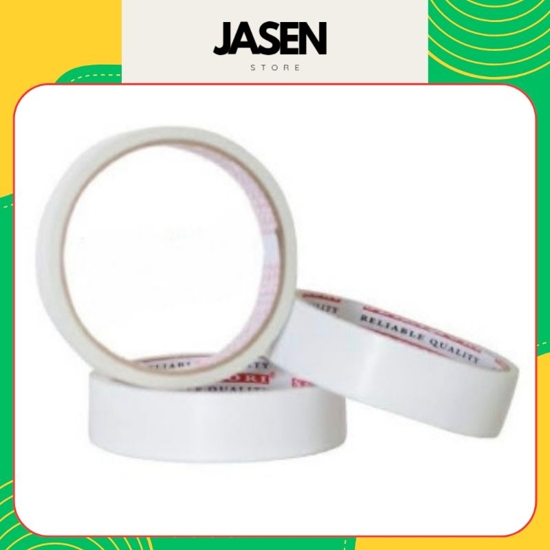 

Double Tape 12 24 mm / Isolasi Bolak Balik 12 24 mm