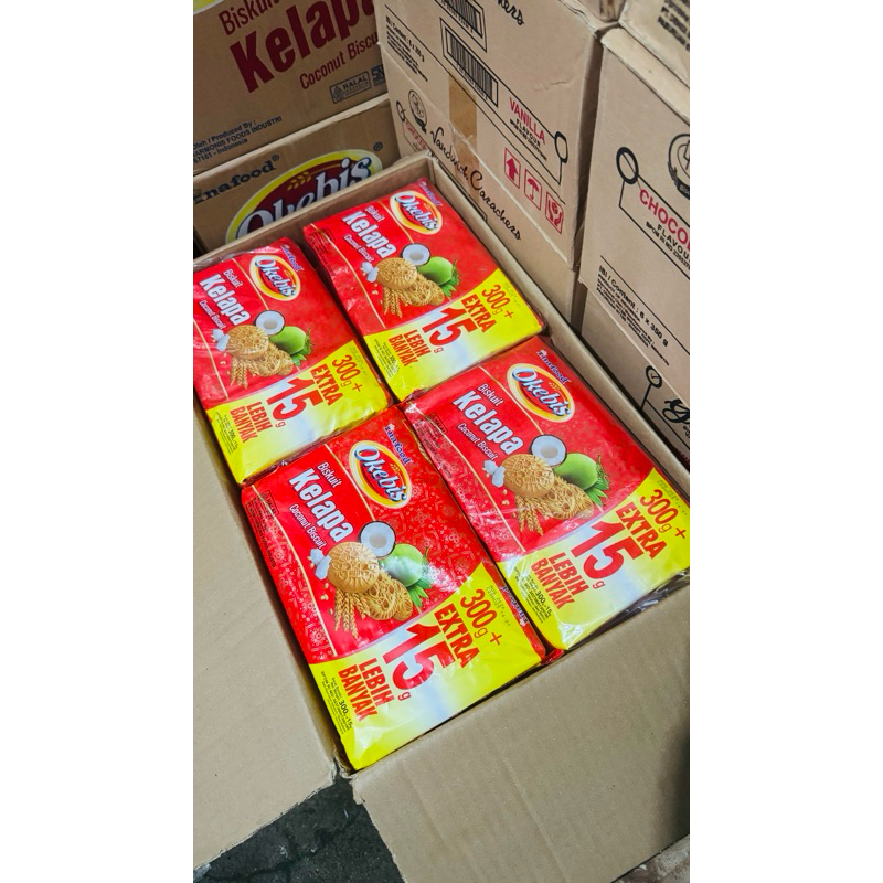 

Maknyuss1 Biskuit Kelapa Okebis/Roma 315Gr (1 Dus Isi 28) Hajatan/Asul-Asul/Souvenir