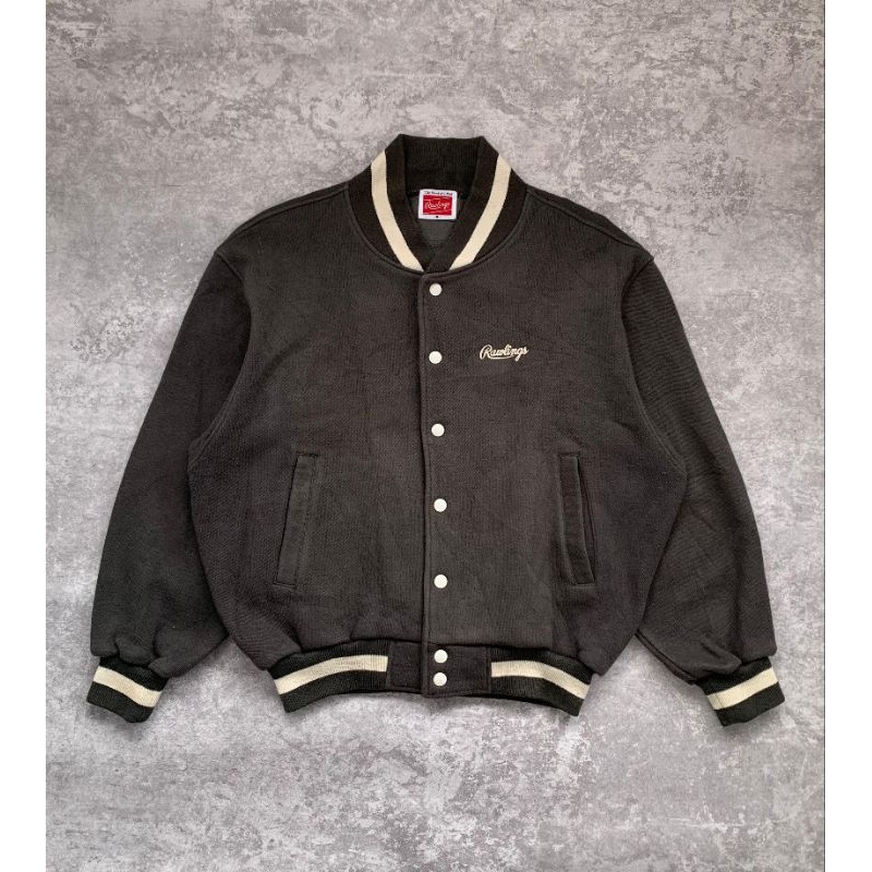 Jaket Branded Rawlings Varsity Jacket