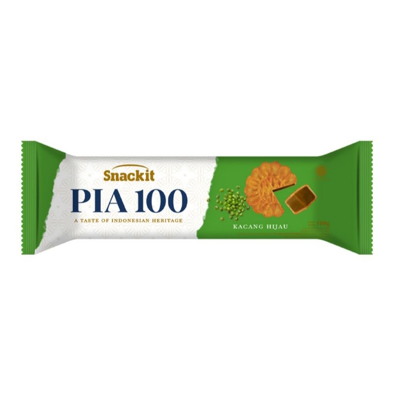 

Snackit Kue Pia 100 Kacang Hijau dan Coklat 150 g