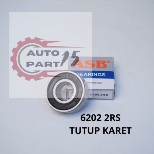 Bearing 6202 2RS 15x35x11 mm