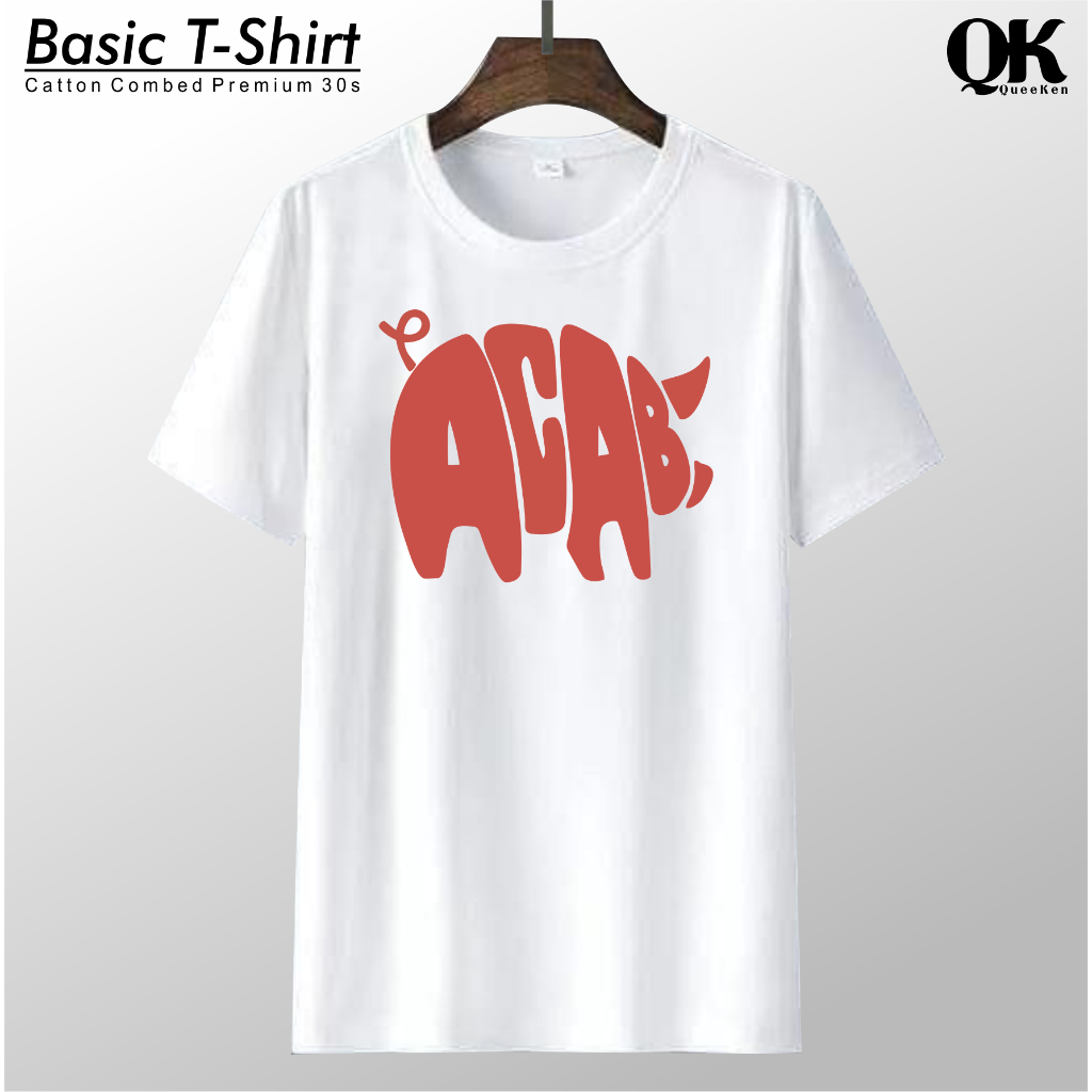 KAOS REGULER TERBARU ACAB - ACAB - KAOS DISTRO
